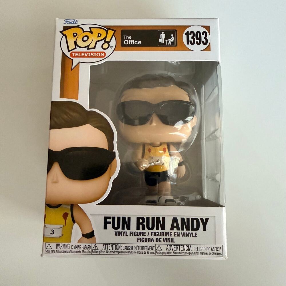 Funko Pop! Vinyl: Fun Run Andy Bernard The Office #1393